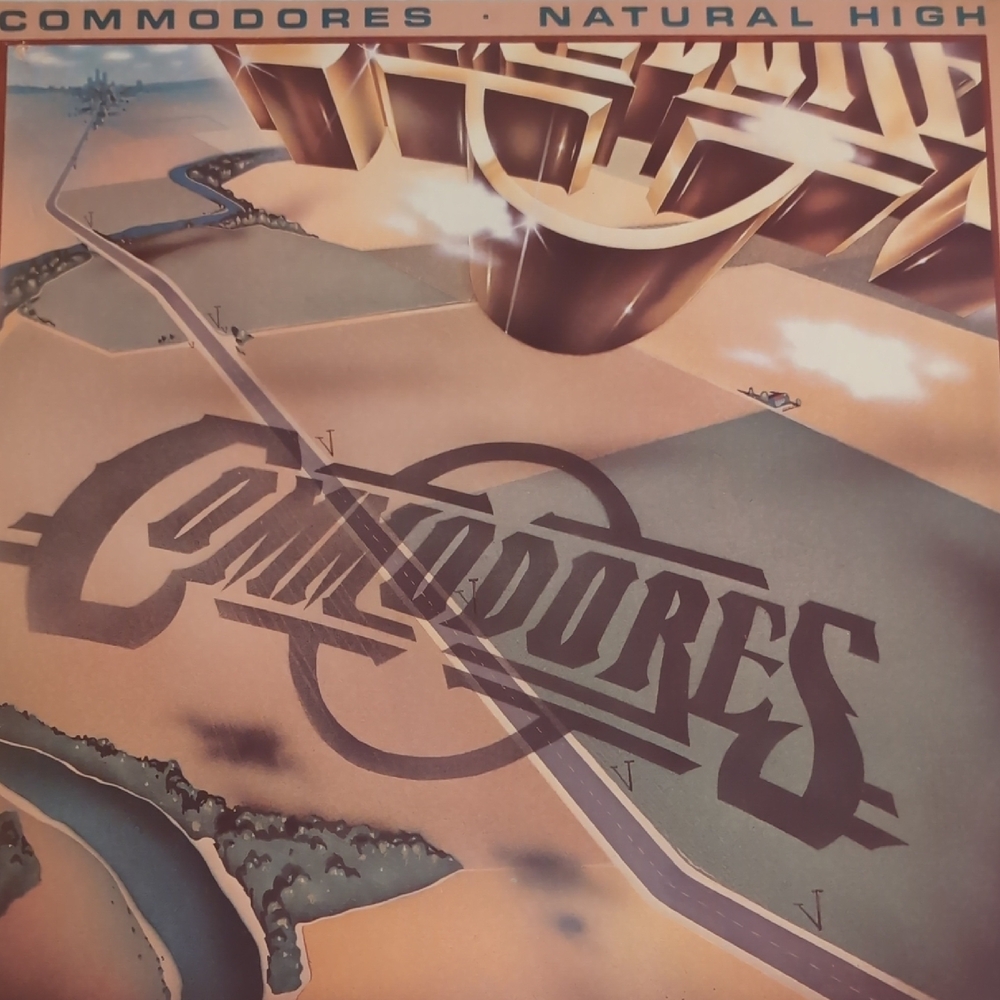 Vintage Commodores Natural High Vinyl LP Record Album